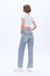High Rise Wide Leg Jeans