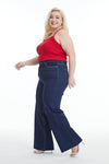 PLUS BETH HIGH RISE WIDE LEG-Wide Leg-BAYEAS