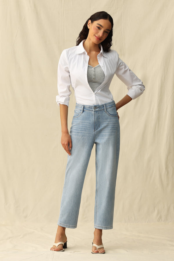 Ultra High Rise Boyfriend Jeans