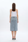 Beth Midi Denim Skirt-Skirts-BAYEAS