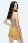 Nyla Jorts With Raw Hem