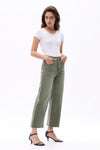 High Rise Wide Leg Denim Jeans