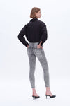 Mid Rise Stretch Ankle Skinny Denim Jeans