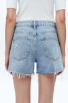 Kelly High Rise Jorts-Shorts-BAYEAS