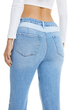 HIGH RISE FLARE JEANS BYF1117