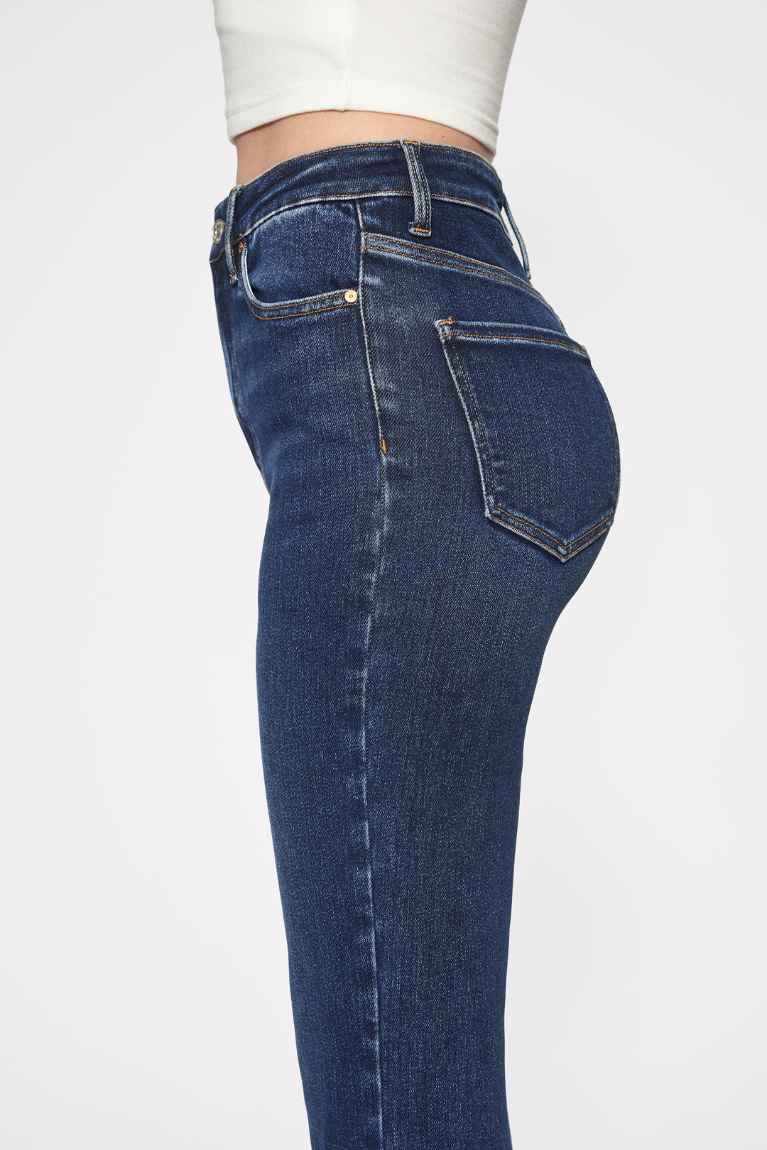 Linda Super High Rise Slim Straight Denim Jeans