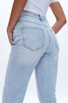 Alva High Rise Straight Denim Jeans