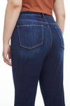 HIGH RISE FLARE JEANS BYF1125-P