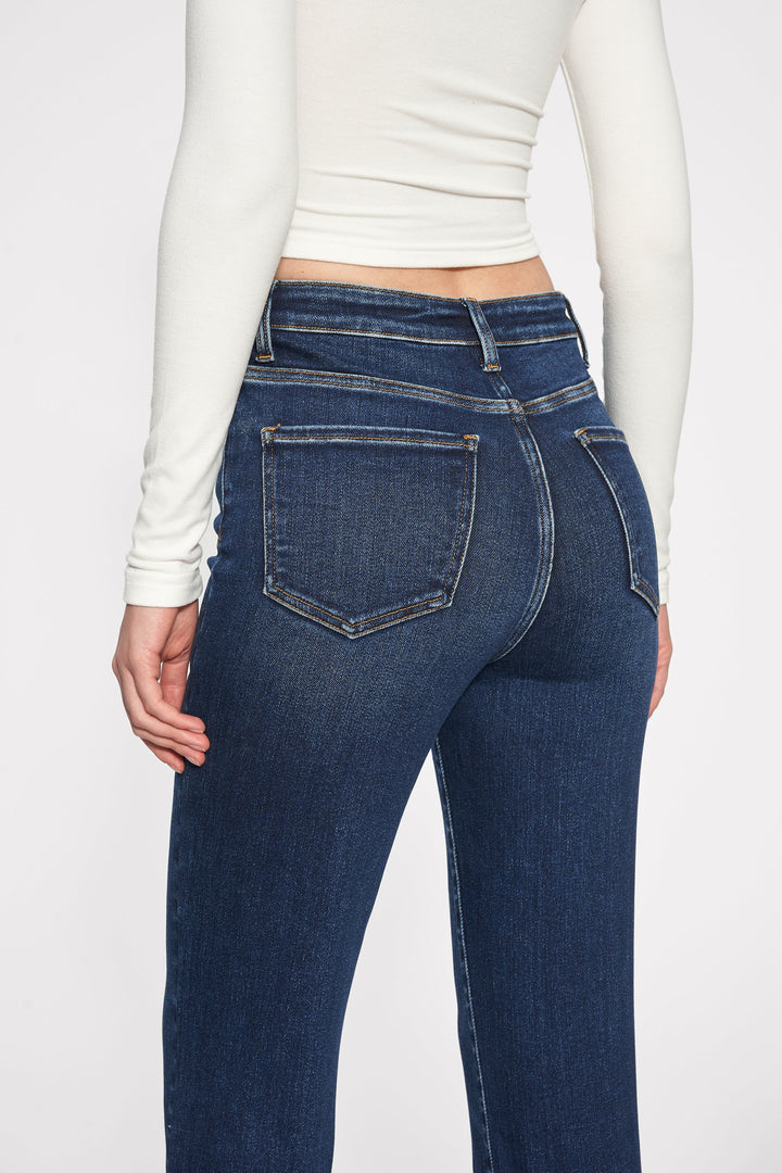 Linda Super High Rise Slim Straight Denim Jeans