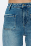 High Rise Wide Leg Jeans-Wide Leg-BAYEAS