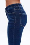 Mid Rise Ankle Skinny Jeans-Skinny-BAYEAS