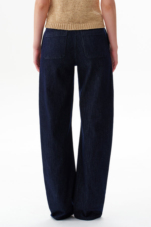High Rise Vintage Barrel Jeans