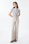 High Rise Wide Leg Pants