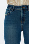 High Rise Cropped Flare Pants