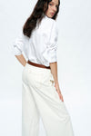 Timothy Low Rise Relax Wide Leg Trousers Denim Jeans-Wide Leg-BAYEAS