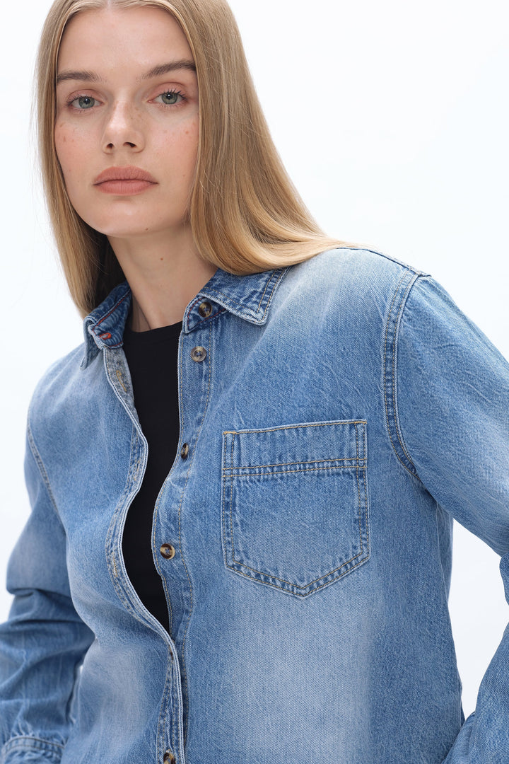 Kelly Classic Denim Shirts