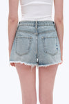 Embellished Denim Shorts