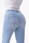 Super High Rise Capri Mom Jeans