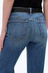 Low Rise Wide Leg Denim Jeans