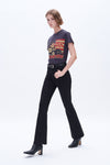 Eva High Rise Flare Denim Jeans-Flare & Bootcut-BAYEAS