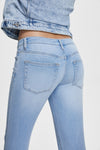 Ally Slim Straight Denim Jeans-Straight-BAYEAS