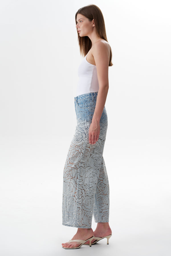 High Rise Wide Leg Jeans