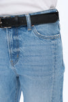 High Rise Straight Leg Jeans