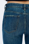 Low Rise Straight Leg Jeans-Straight-BAYEAS