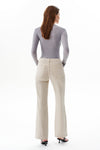 Mid Rise Wide Leg Jeans