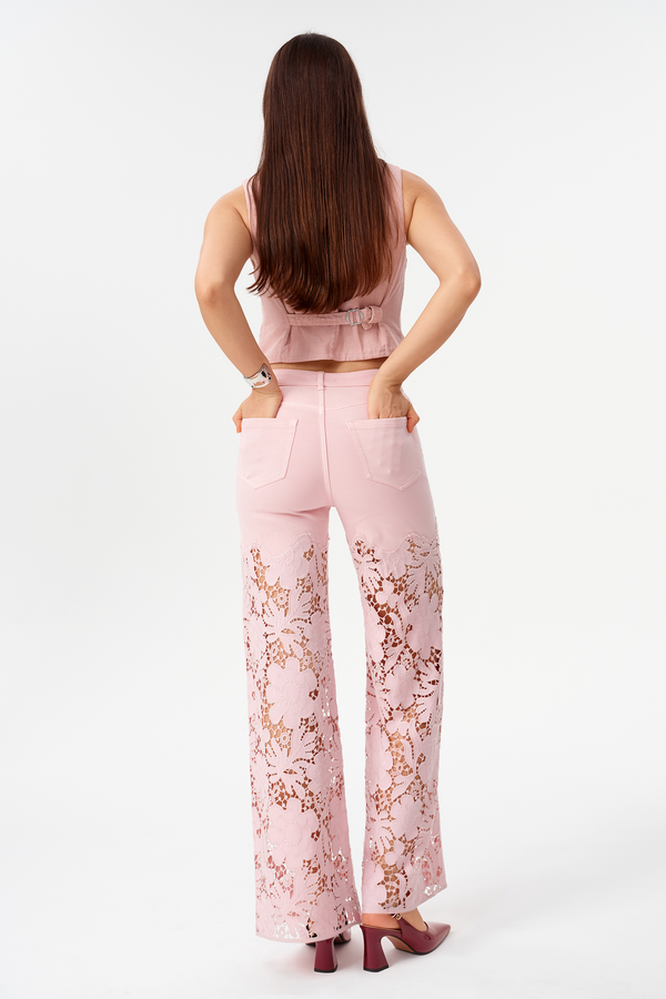 Flora Super High Rise Wide Leg