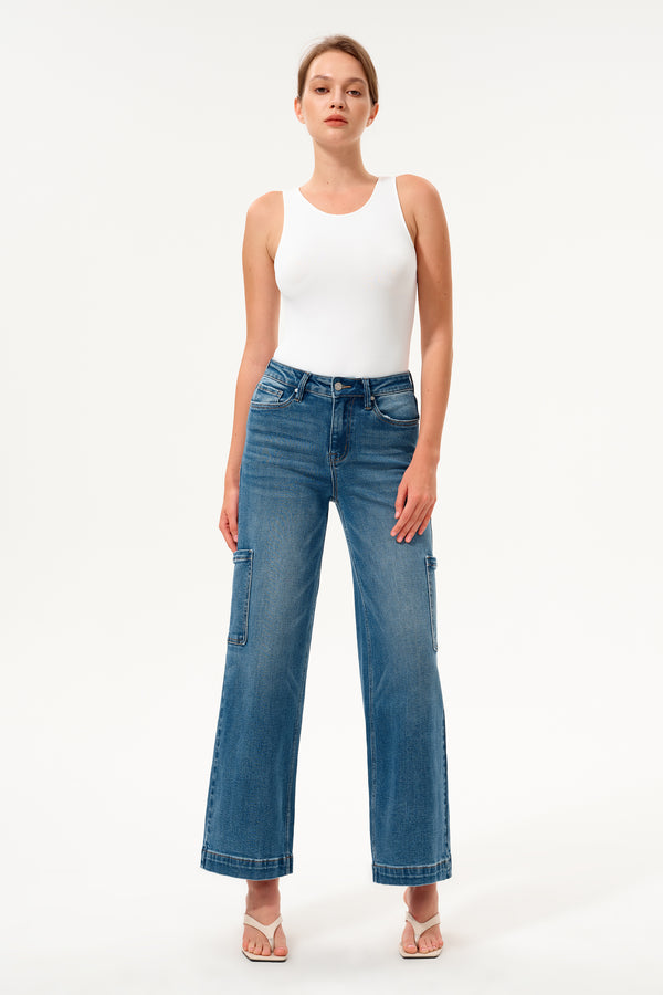 Tamsin High Rise Wide Leg Jeans