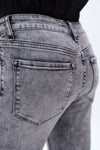 Mid Rise Stretch Ankle Skinny Denim Jeans
