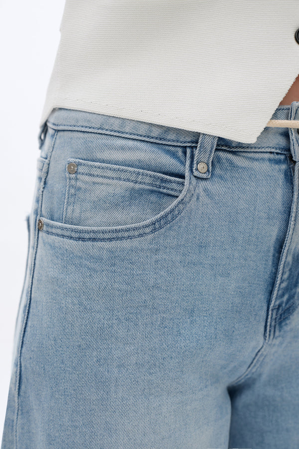 HIGH RISE DRAWSTRING BAGGY-Wide Leg-BAYEAS