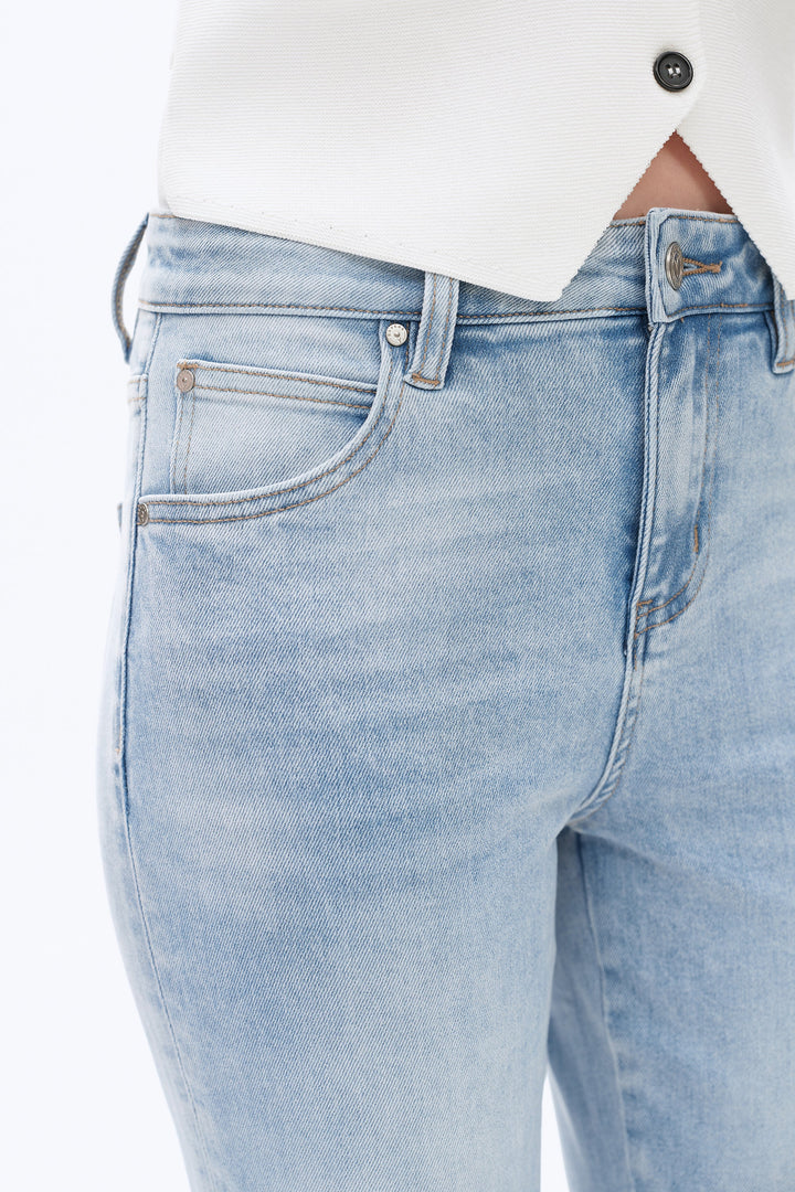 Mid Rise Bootcut Denim Jeans