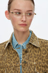 Relaxed Leopard Jacket-Jackets-BAYEAS