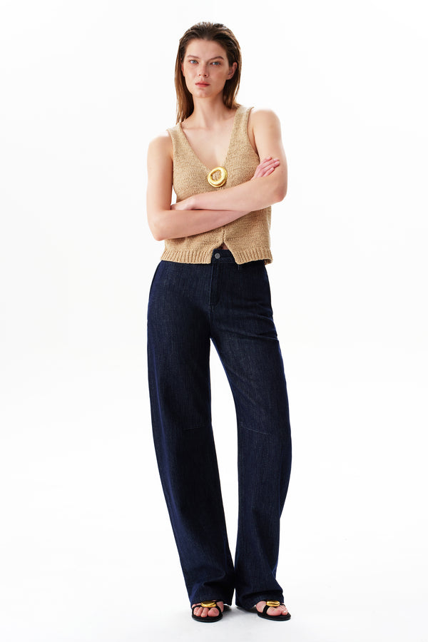 High Rise Vintage Barrel Jeans