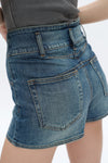 Amy High Rise Denim Shorts