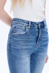 High Rise Flare Jeans-Flare & Bootcut-BAYEAS