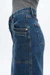 Beth Midi Denim Skirt-Skirts-BAYEAS