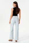 Valentine High Rise Straight Jeans