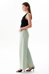 High Rise Slit Wide Leg Jeans
