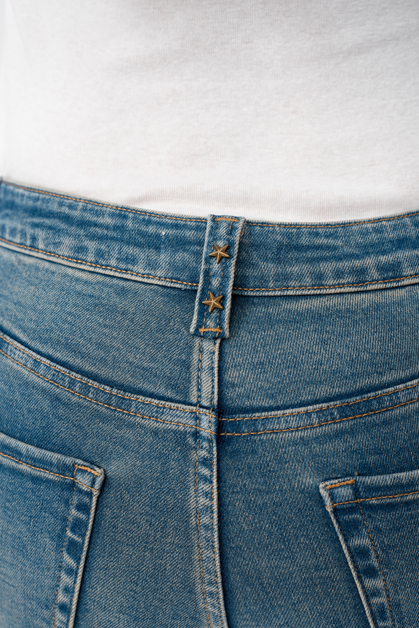 Valentine Mid Rise Flare Jeans