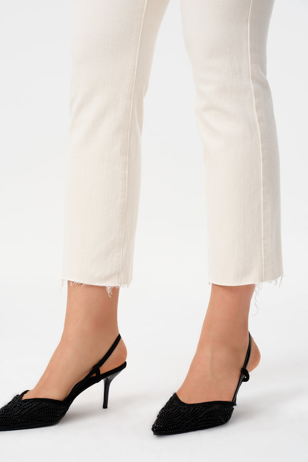 Elowen Mid Rise Straight Jeans