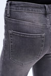 Womens Flare Jeans With Raw Hem-Flare & Bootcut-BAYEAS