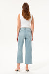 Mid Rise Straight Jeans