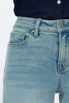 Lisa Mid Rise Wide Leg Denim Jeans