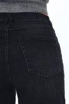 Faded Wash Wide Leg Jeans-Straight-BAYEAS