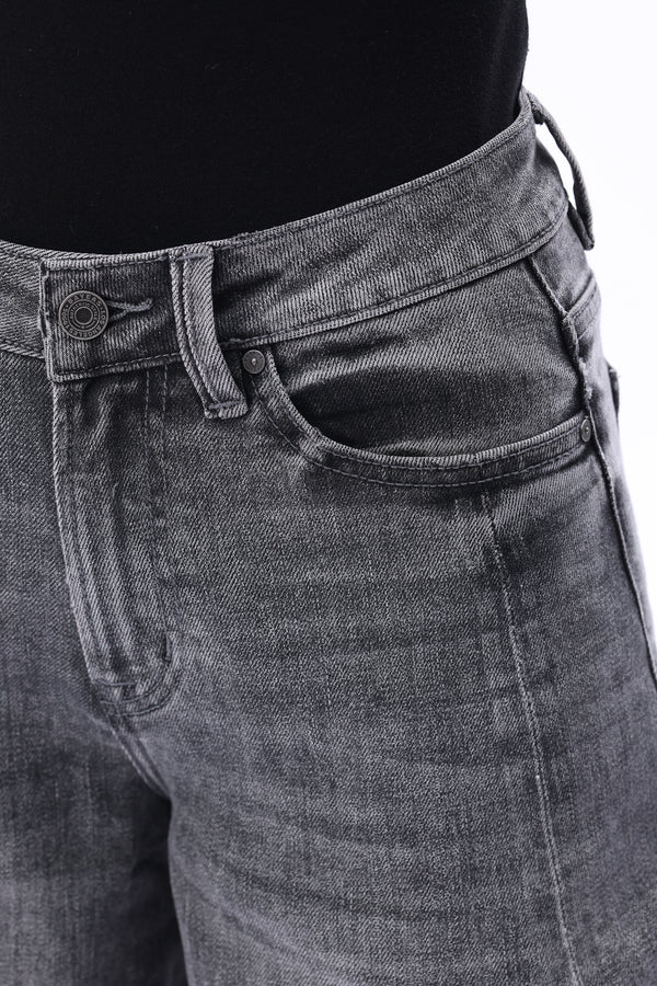 Zephyrine High Rise Barrel Jeans