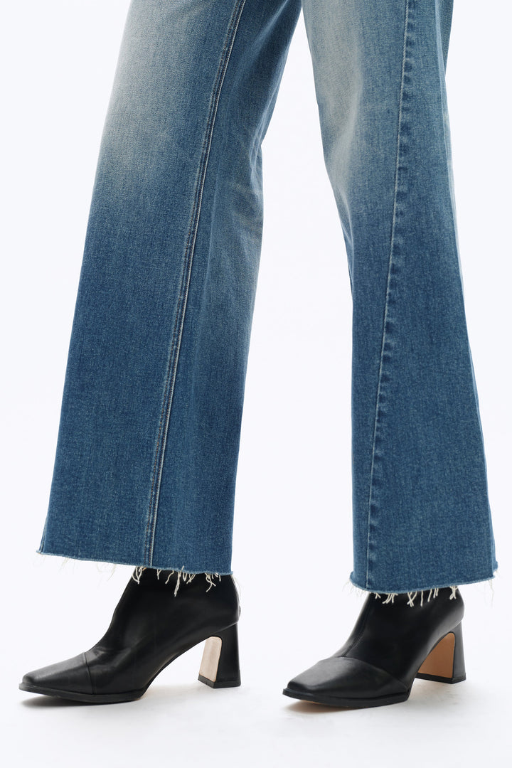 Beth High Rise Wide Leg Denim Jeans