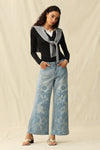 High Rise Wide Leg Jeans